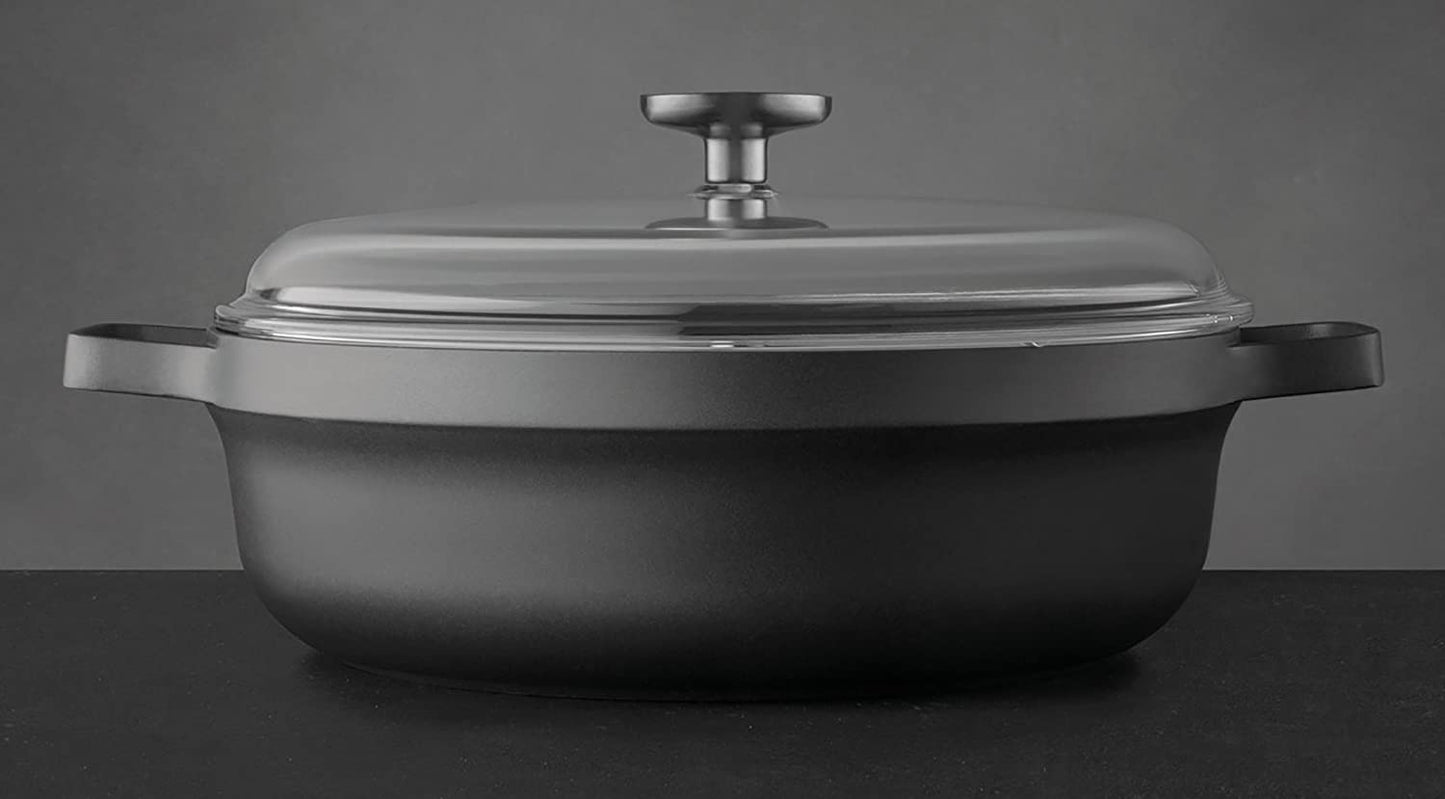 Casseruola GEM induzione antiaderente con coperchio cm Ø 28