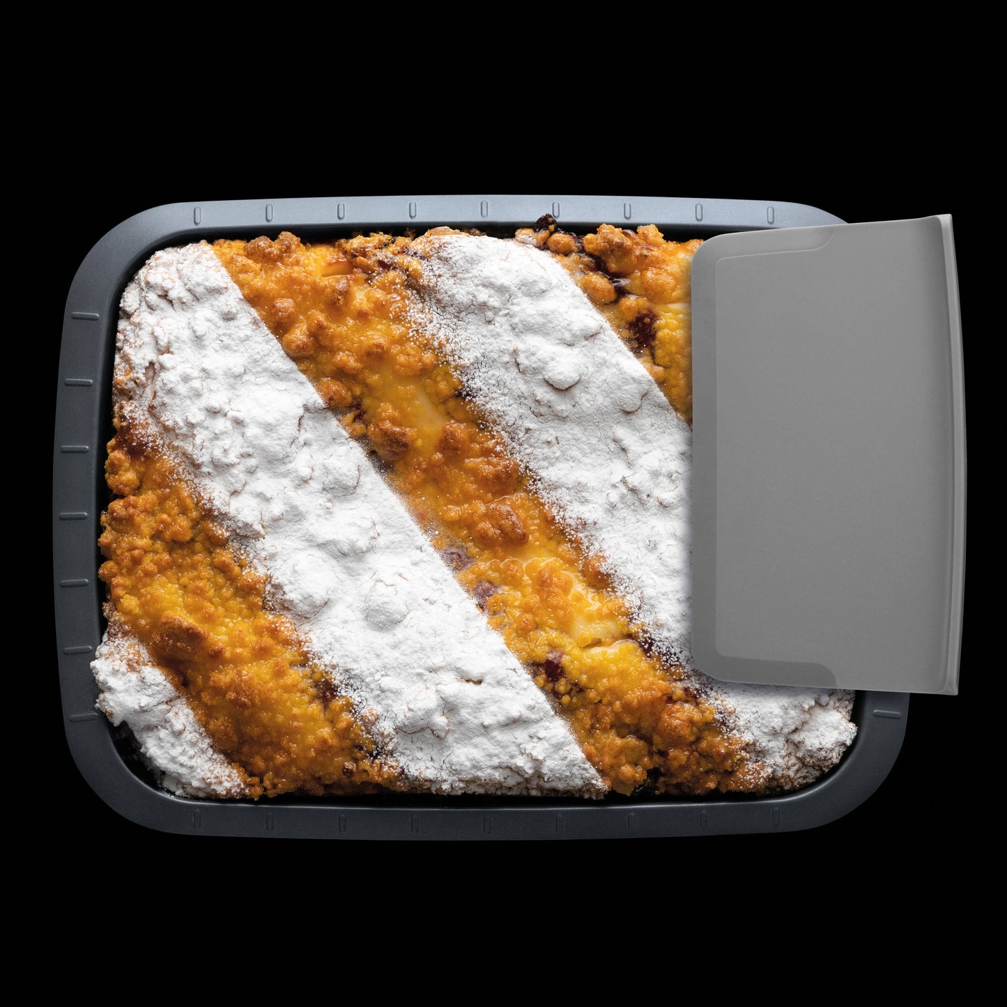 BergHOFF GEM Teglia + spatola + coperchio trasportino 34x25,5x5