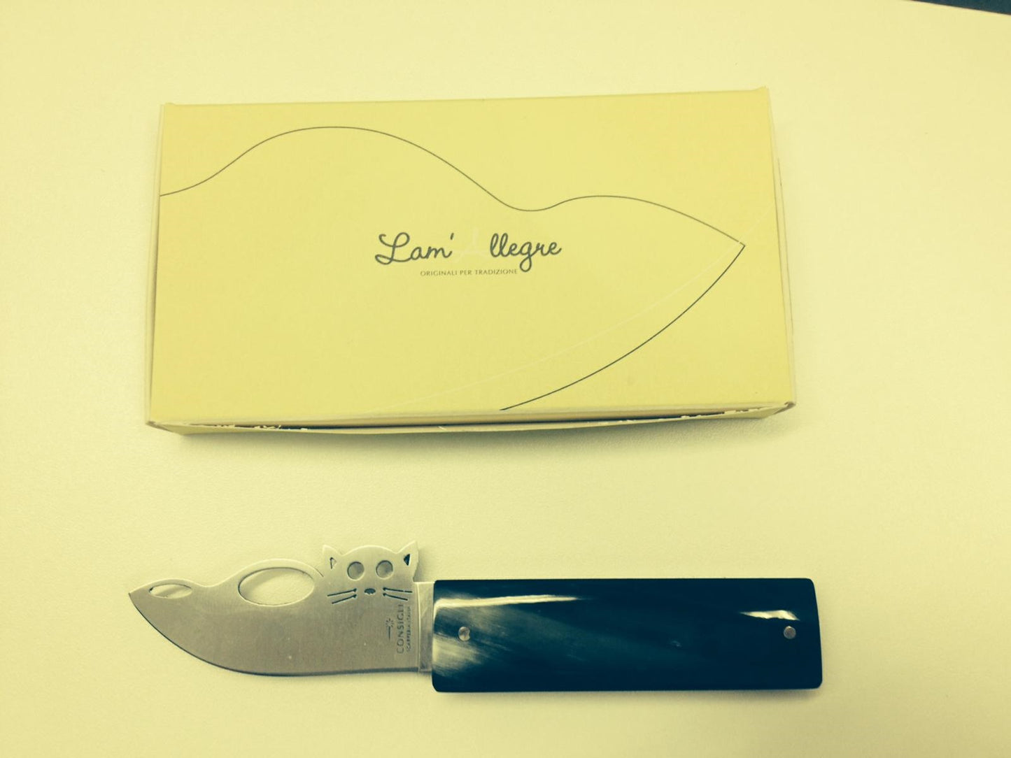 Coltello Lam'allegre "Gatto" Consigli Scarperia R-LAC14GA