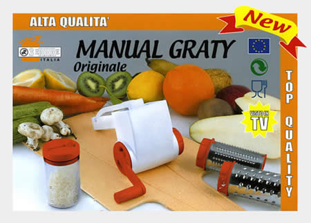 Grattugia Manuale a Rulli Graty MG 3ERRRE