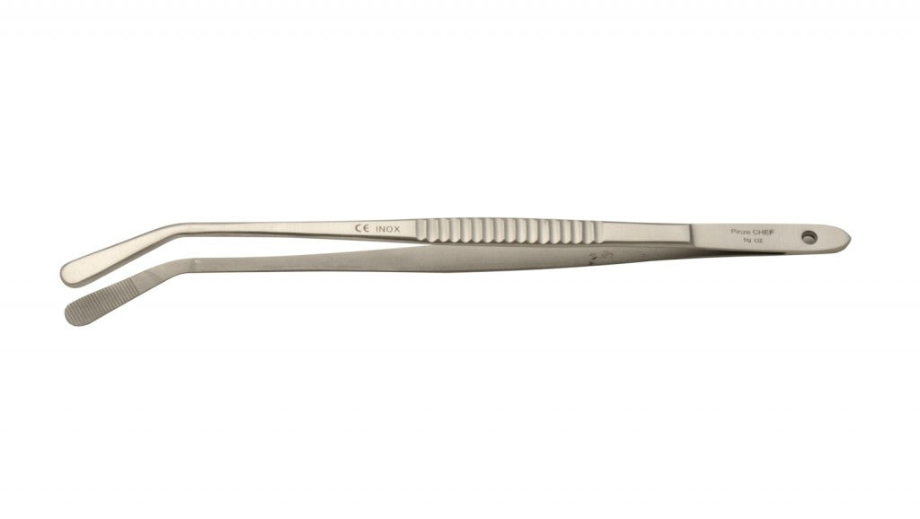 Pinza da Cucina Chef Curve zigrinate acciaio inox 150592 R 310