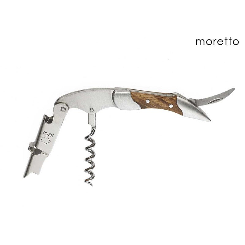 Cavatappi Sommelier doppio salto robusto con coltellino M3