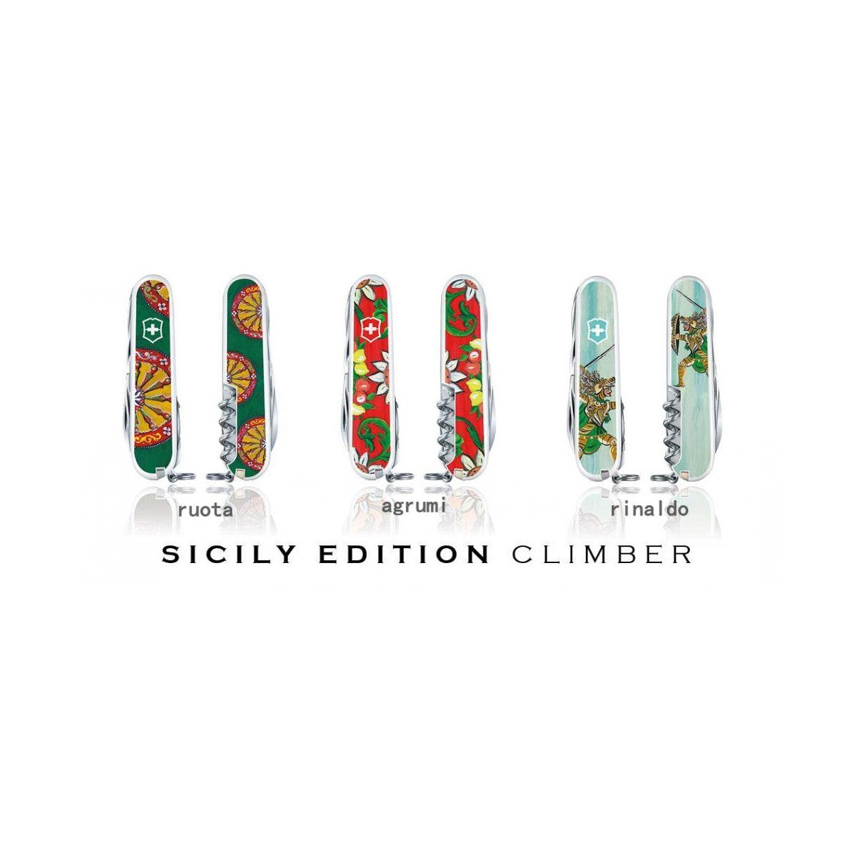 Victorinox Sicily Limited Edition Tizzini completa Climber 91mm.