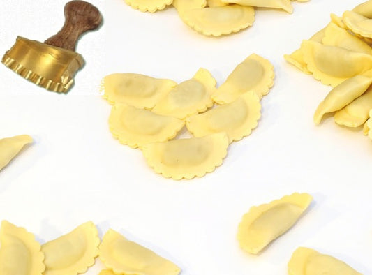 Stampo mezzaluna x tortelli dolci salati a stella ø 90mm 124ASTD