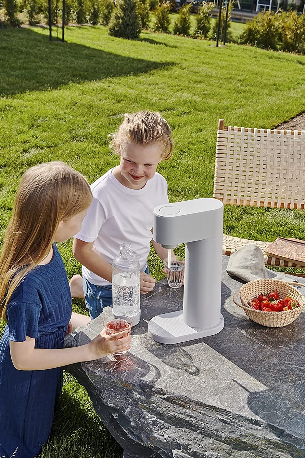 Gasatore per Acqua Mysoda Woody con bombola e bottiglia