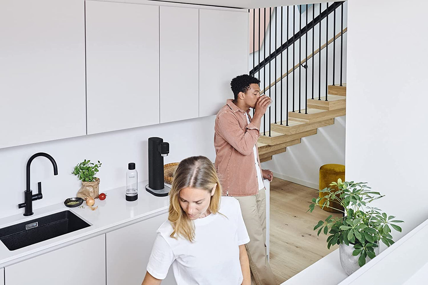 Gasatore per Acqua Mysoda Toby in materiali ecologici