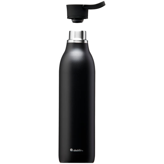 Bottiglia termica CityLoop eCycle Nero 600 ml Ø 6,5x h 26 cm