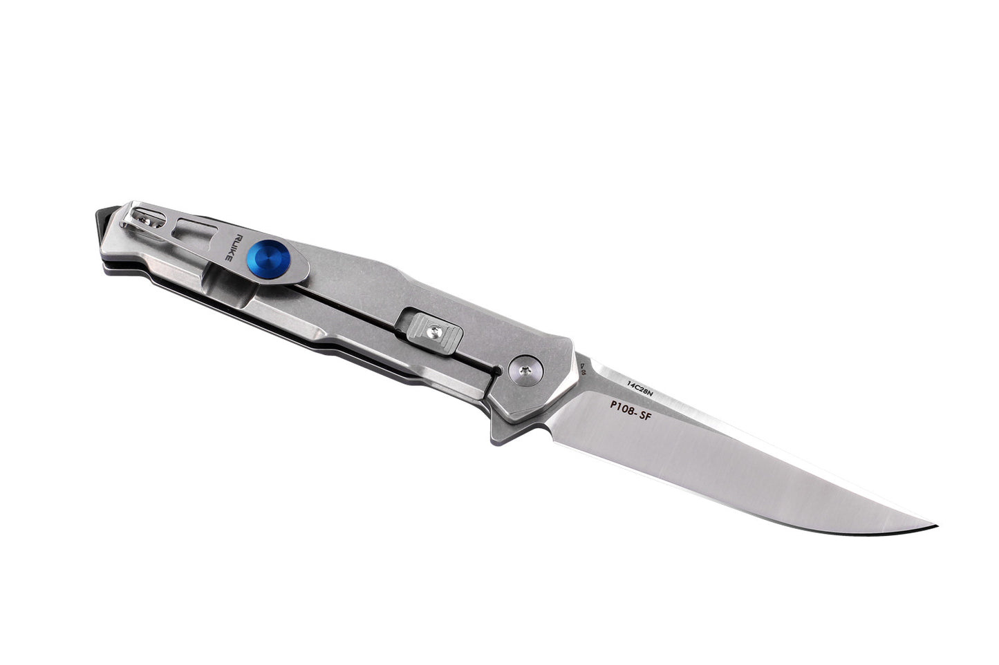 Coltello sermanico Ruike "P108-Sf" colore aluminio anodizzato