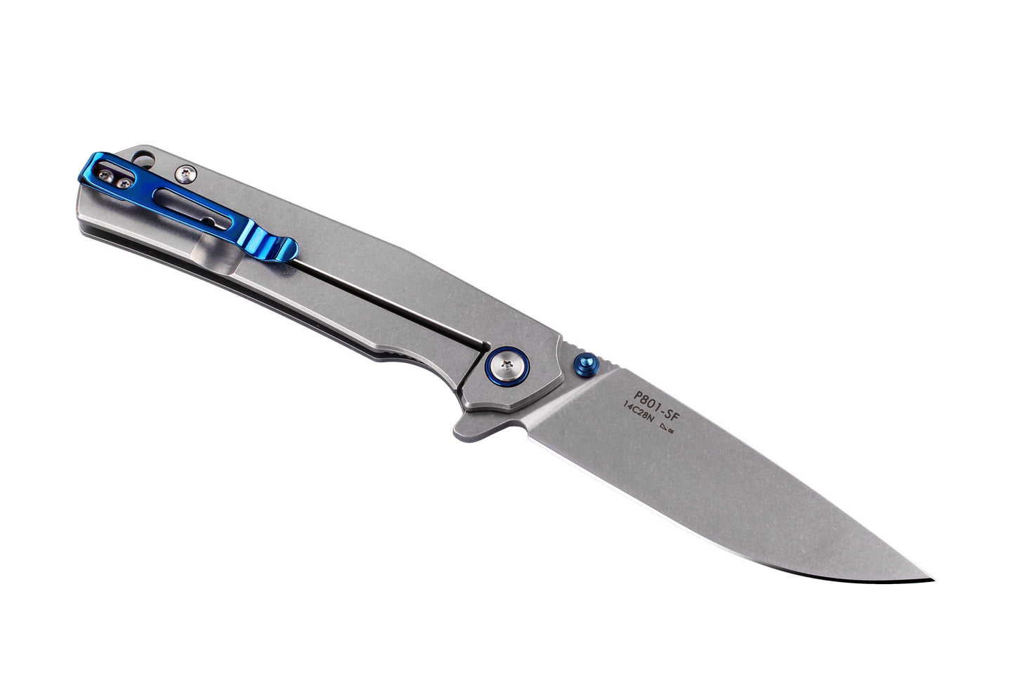 Coltello serramanico Ruike "P801-SF" colore inox levigato
