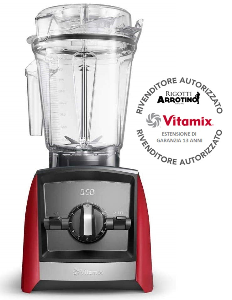 Vitamix Power Blender Ascent A2300i rosso 13 anni di garanzia