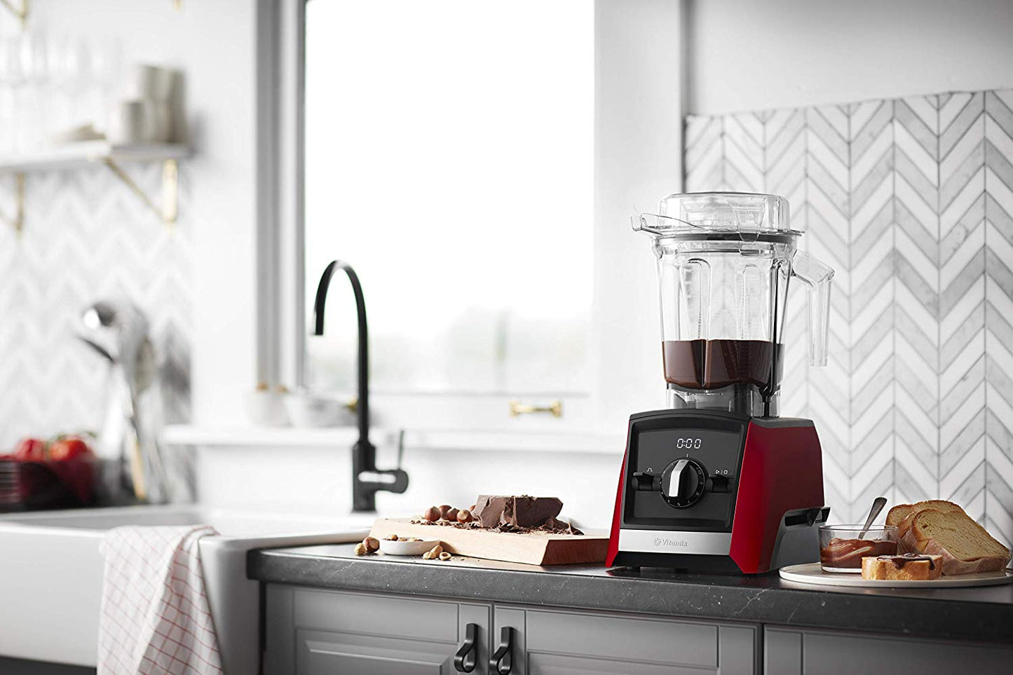 Vitamix Power Blender Ascent A2300i rosso 13 anni di garanzia