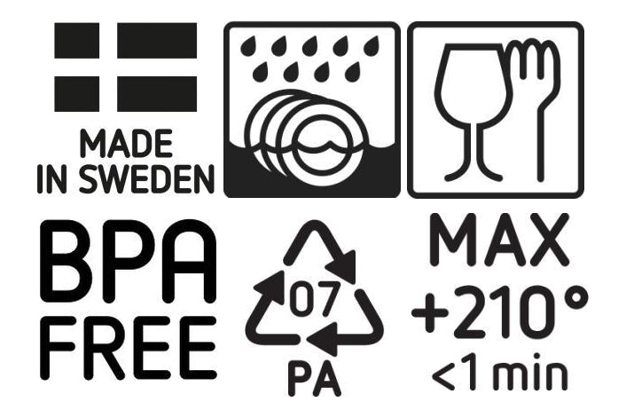 Orthex Spatola BIO per fritti forno antigraffio BPA free