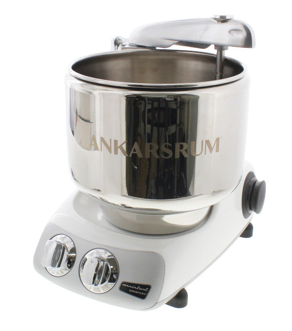 Impastatrice Ankarsrum Assistent Original Bianco opaco + sfogliatrice e tagliasfoglia 6mm AKR6230GW