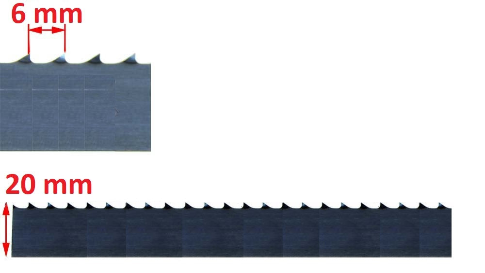 Anello segaossa sviluppo 3160mm alto 20mm dent.6 Salvador 5 Pz.