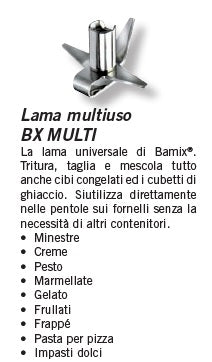 Lama ricambio Bamix universale MULTI BX 460.050