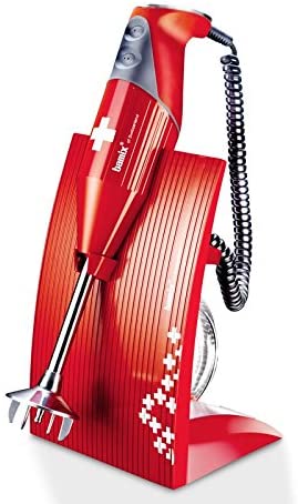 Bamix Swiss Line rosso 200W BX SL RD Minipimer frullatore