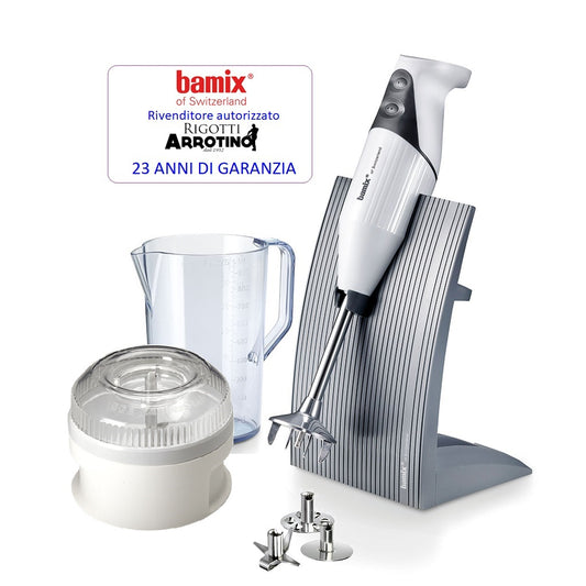 Black Friday - Minipimer Bamix Bianco 5 accessori 180 W