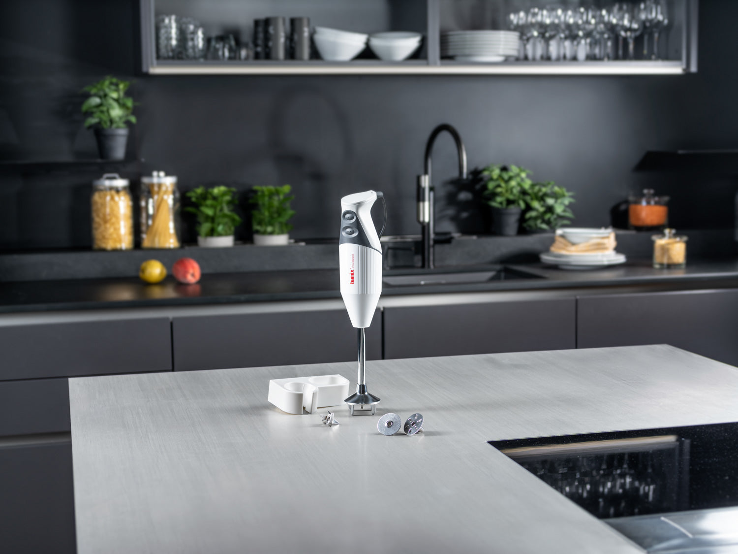 Bamix Gastro S 200 bianco BX M200 WH Minipimer robot