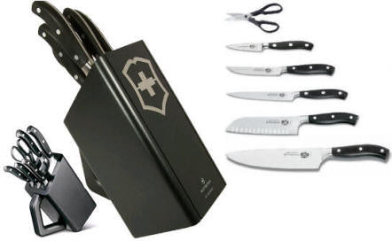 Victorinox Ceppo con coltelli forgiati e forbice V-7.72 43.6