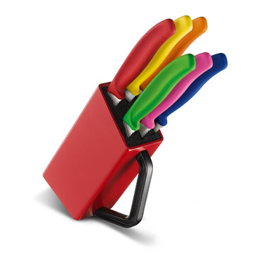 Ceppo 6 coltelli ondulati Pizza-Bistecca Victorinox V-6.71 26.6