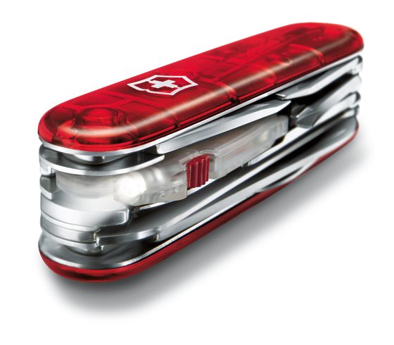 Victorinox coltello multiuso Huntsman Lite con torcia sega legno