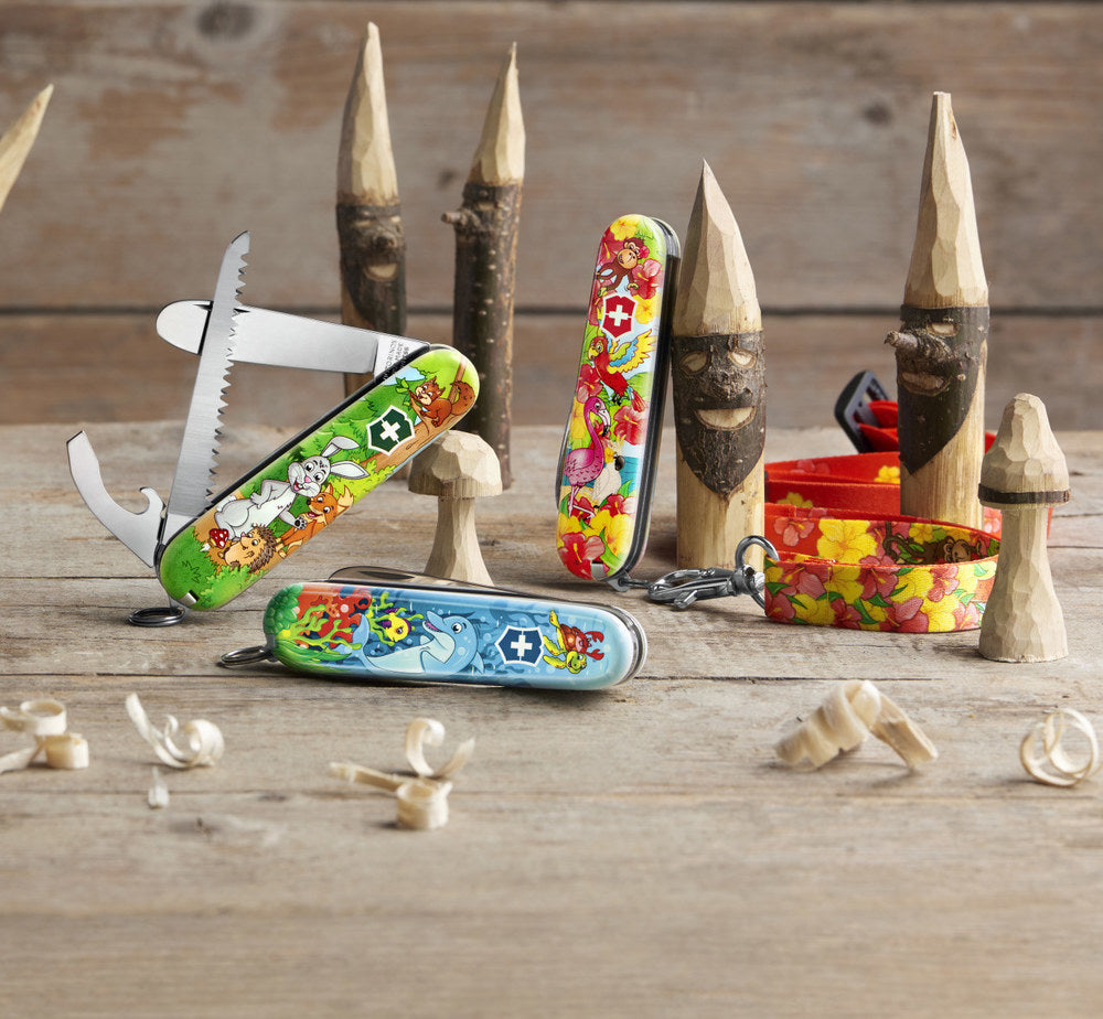 Victorinox set con coltello multiuso per bambini "Parrot"