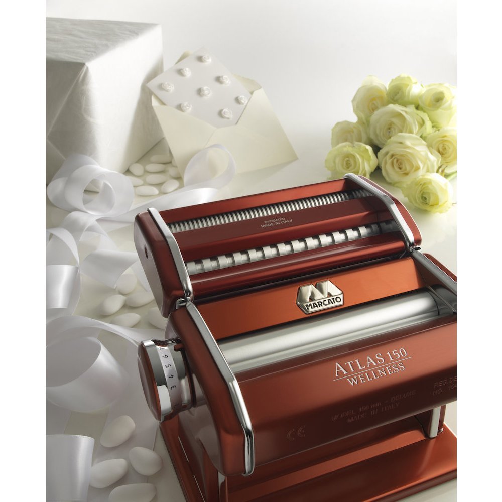 Marcato macchina da pasta "Atlas 150 Design" Rossa AT-150-RSO