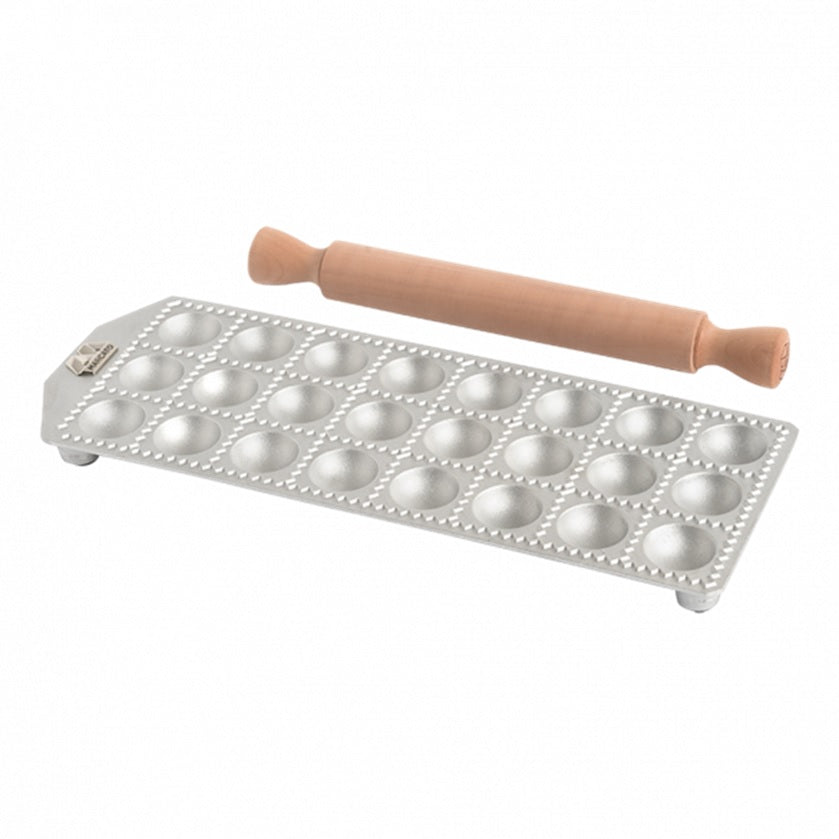 Marcato stampo a tavoletta per 24 ravioli tondi 40x40 mm