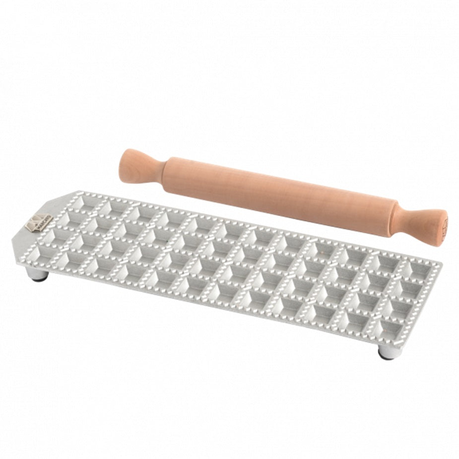 Marcato stampo a tavoletta per 48 ravioli quadrati 25x25 mm