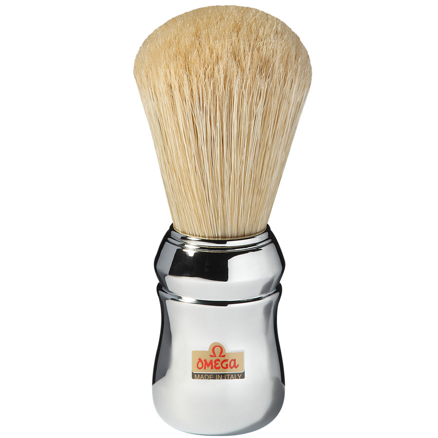Omega 48 pennello professionale da barba in pura setola