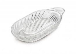 Grattugia mele in vetro per neonati svezzamento 20 cm 040617