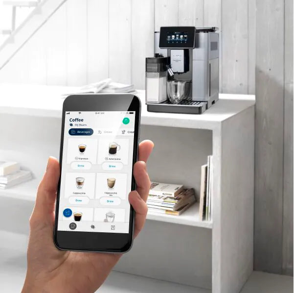 De'Longhi macchina da caffè Primadonna Soul ECAM610 74.MB + tazza termica