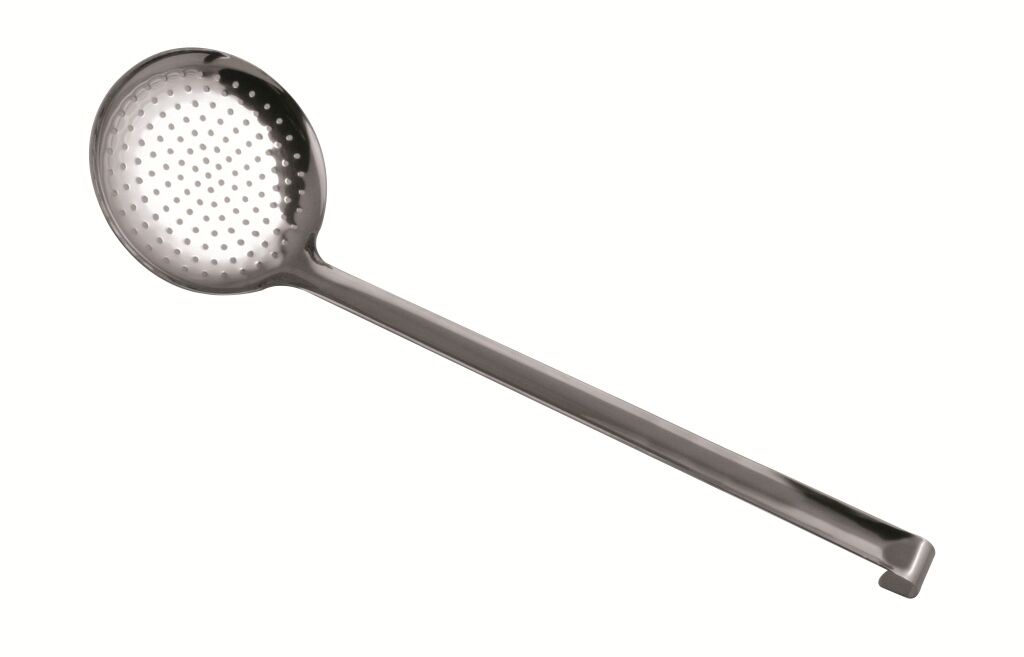 Schiumarola unico pezzo in acciao inox Salvinelli cm.16 3071/442