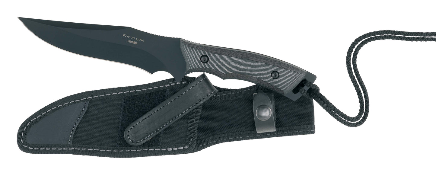 Pugnale con fodero manico micarta lama cm 15 Ausonia 28037