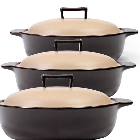 Wald Tegame in terracotta per induzione colore antracite Ø cm 28 001-IND