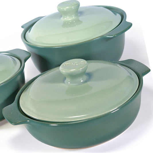 Wald Casseruola in terracotta per induzione colore verde Ø cm 24 002-IND