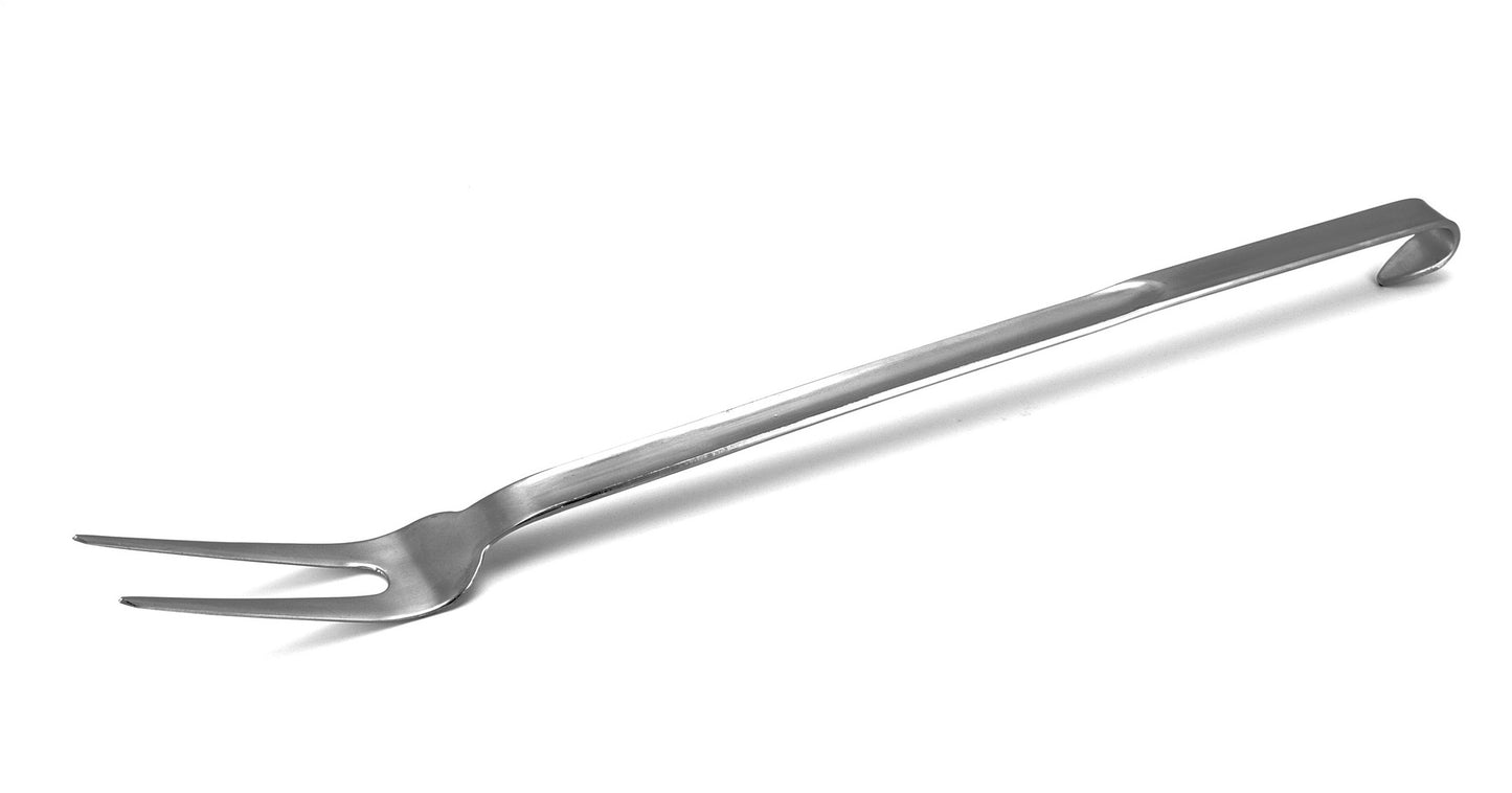 Forchettone due punte Gnali acciaio inox lunghezza 36 cm