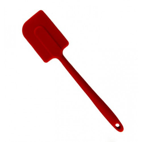 Spatola in silicone rossa con anima d'acciaio CM.25,5