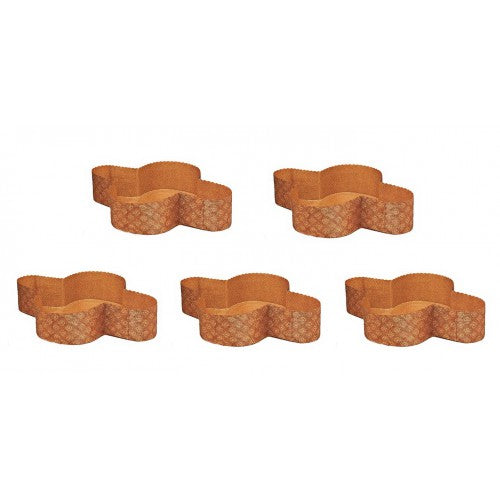 Stampo cottura colomba 5 pz. da 100 gr.