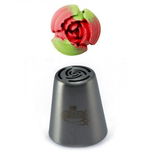Bocchetta russa per forma bocciolo di rosa 446