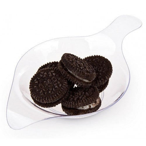 Finger food contenitori a vaschetta con becco Ø 7cm. 45ml.