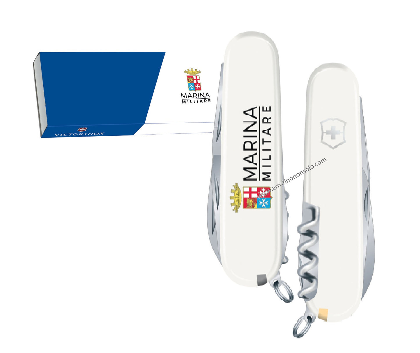 Victorinox Coltello Spartan bianco Marina Militare Italiana