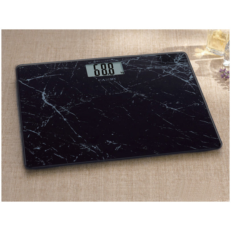 Bilancia pesapersone digitale Marmo nero 50g/180kg 5270212