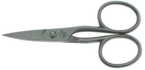 Forbice da unghie 3½" (cm.8,89) inox satinata Robur A.0251/513