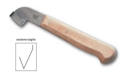 Coltello per innesto a triangolo 34400