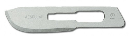 Lama per Bisturi Aesculap N° 19 pacchetto da 100 lame 1111/4400