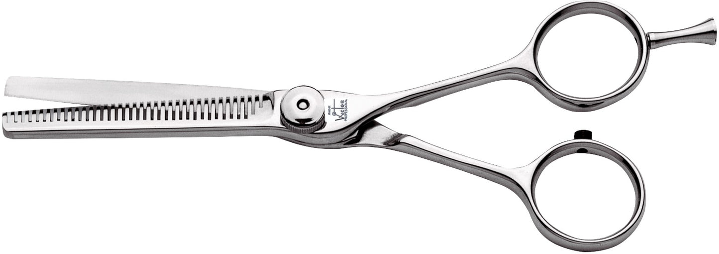 Forbice inox sfoltire, 5,5", una lama 36 denti Wictor 0253/61