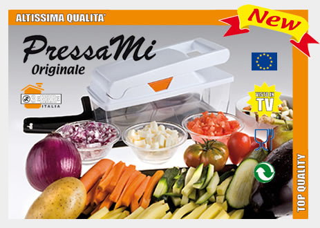Taglia verdure bastoncini cubettatrice "Pressami" 3098/353