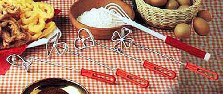 Set di quattro formine per frittelle Art.3098/362