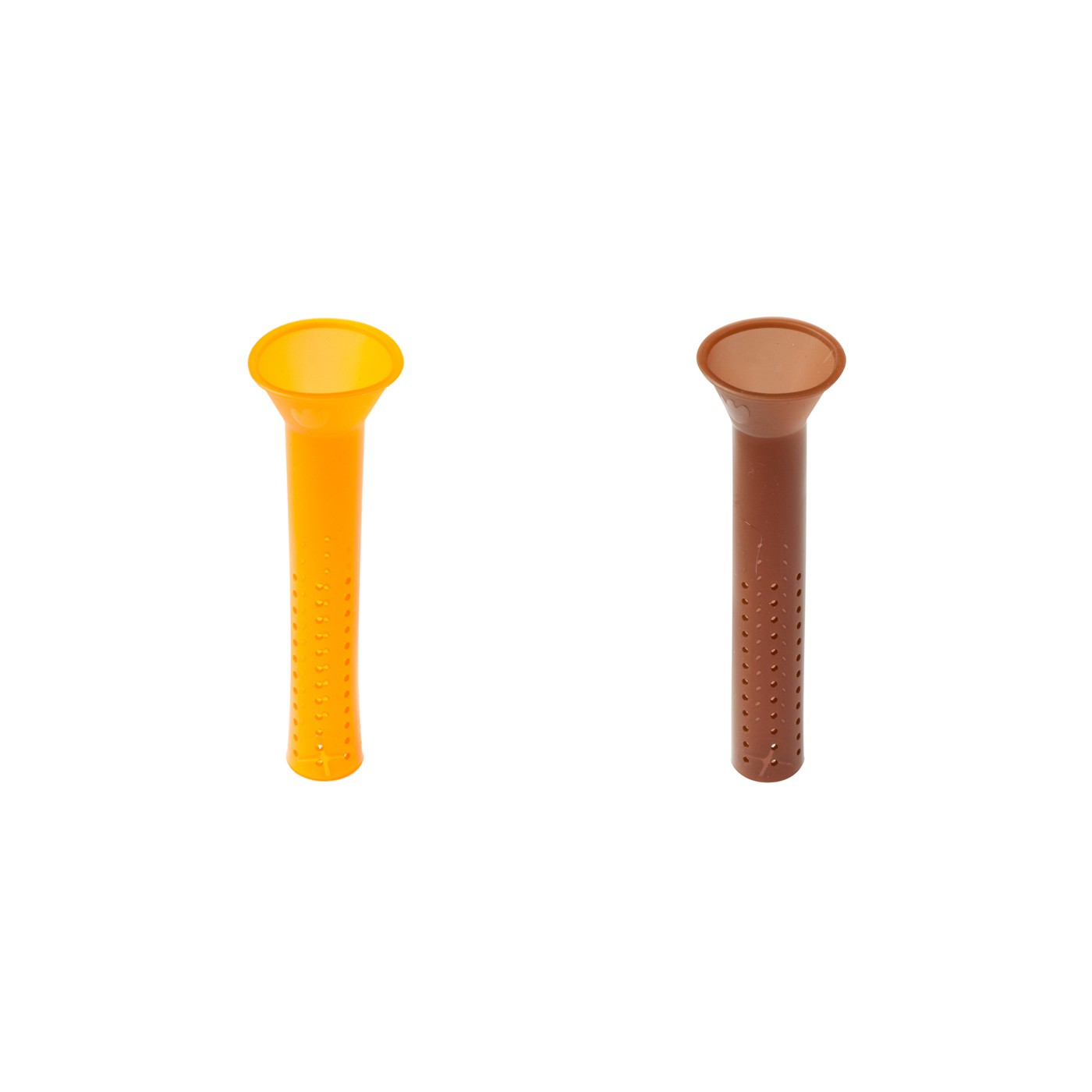 Infusore silicone 2 pz. arancione/marrone TEATARTMRS